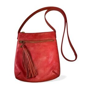 Hobo Leather Crossbody Bag